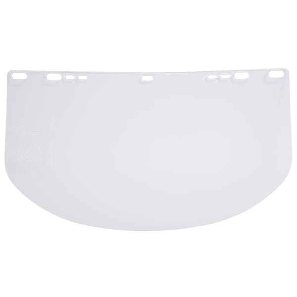 F10 Face Shield, 9" Height, Uncoated Lens